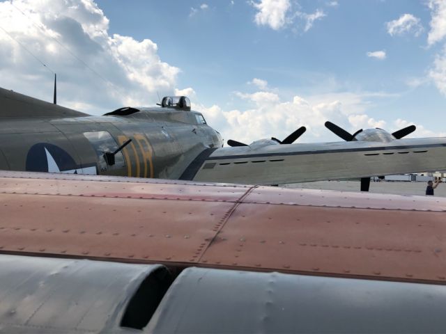 Boeing B-17 Flying Fortress (23-1909) - B-17. At Springfield, IL. 2018. Army Air Corps,. A part of history.