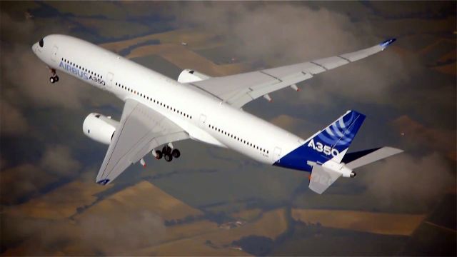 Airbus A350-900 (F-WXWB) - A-350 First flight.