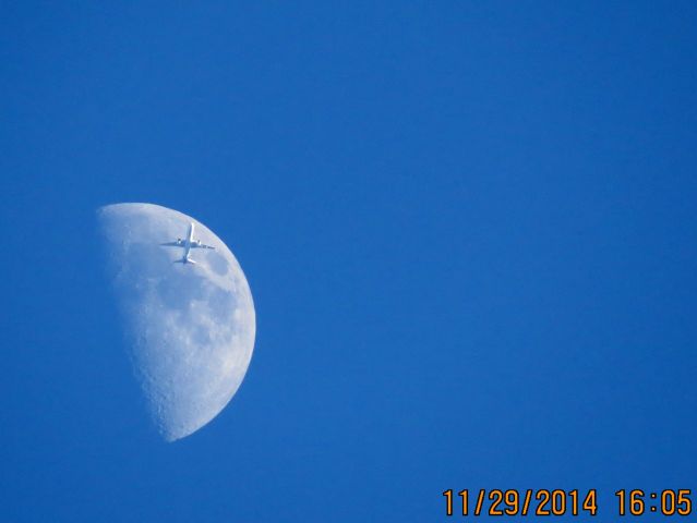 Boeing 757-200 (N953FD) - FedEx flight 378 from MEM to BIL over Southeastern Kansas at 32,000 feet.