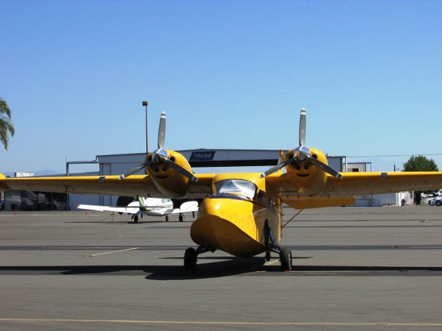 Grumman G-44 Widgeon (N45PV) - Parked at Brackett Field