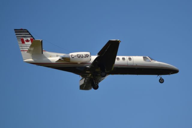 Cessna Citation II (C-GUJP) - Jim Pattison Industries Limited arriving KCLT - 10/4/16