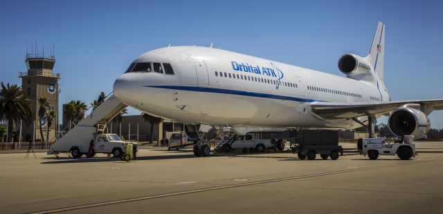 Lockheed L-1011 TriStar (N140SC) - NASA EDGE show on the launch of CYGNSS 