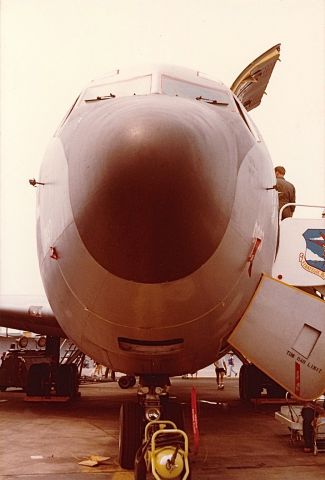 Boeing C-135B Stratolifter — - Smile Nose of a KC-135A at an Open House and Air Show at the old Carswell AFB