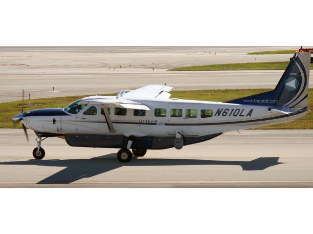 Cessna Caravan (N610LA) - Raw photo courtesy of LEARJETMIAMI - thank you!