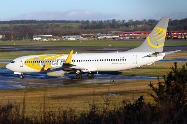 Boeing 737-800 (G-DRTT) - New Aircraft for Jet2  seen on 16.12.18