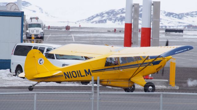 CHRISTEN Husky (N101LM) - An Aviat Husky A-1B, N101LM, at the Iqaluit airport. May 20, 2018