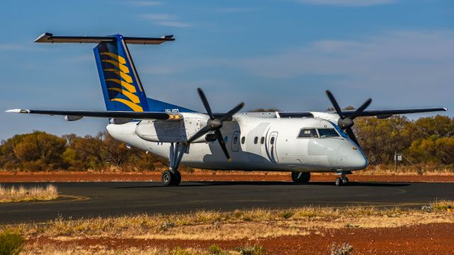 de Havilland Dash 8-100 (VH-XFQ) - XFQ ARRIVES FROM PERTH