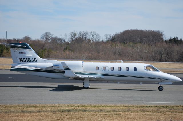 Learjet 31 (N518JG) - Joe Gibbs Racing at KJQF - 2/15/11