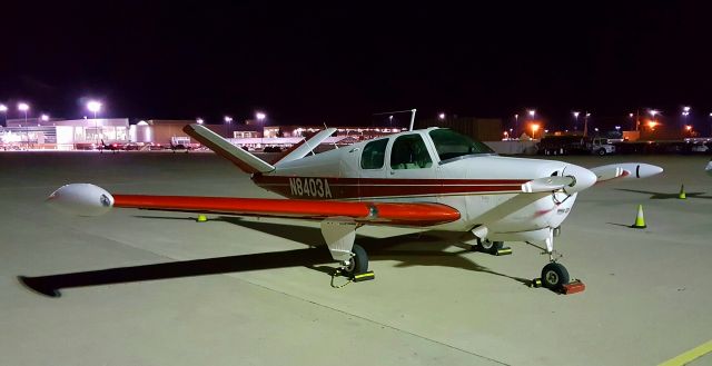 Beechcraft 35 Bonanza (N8403A) - Bonanza N8403A at KAMA