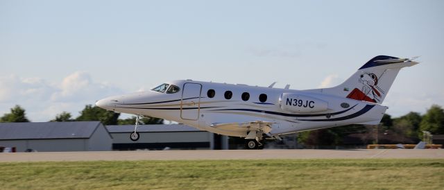 Beechcraft Premier 1 (N39JC) - Snoopy! On flightline