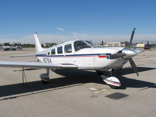 Piper Saratoga (N57014) - PARKED AT FULLERTON