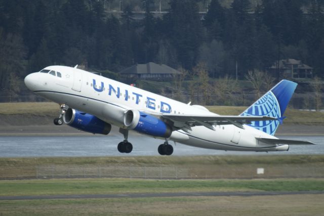 N814UA — - UA1086 PDX-SFO 3/24/23