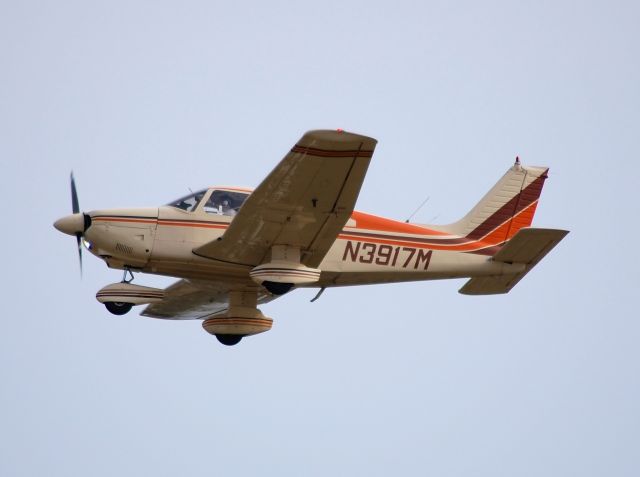 Piper Cherokee Arrow (N3917M) - Departing EAA Airventure/Oshkosh on 25 July 2012.