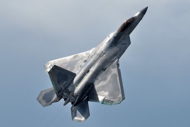 Lockheed F-22 Raptor — - DAY AIRSHOW 07-22-23