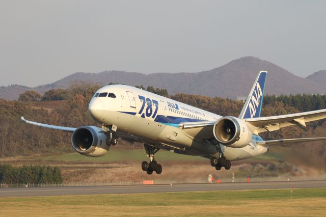 Boeing 787-8 (JA812A) - 25 October 2015:HKD-HND.ANA Flight No.556.