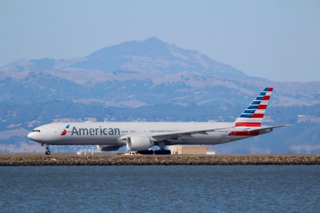 BOEING 777-300ER (N731AN) - An interesting diversion from Los Angeles due to storms down south. 