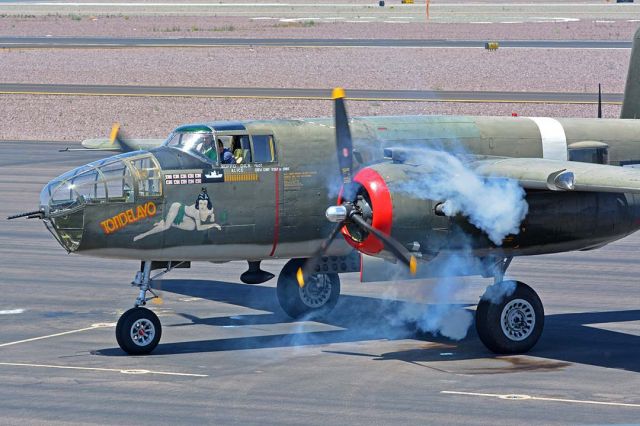 North American TB-25 Mitchell (NL3476G) - North American B-25J Mitchell NL3476G Tondelayo at Deer Valley, Arizona on April 13, 2016.