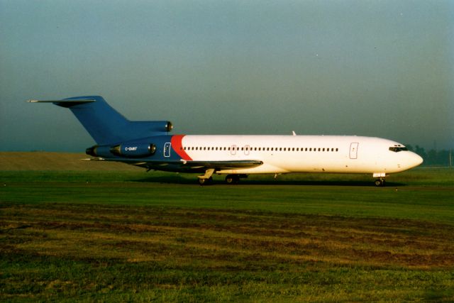 BOEING 727-200 (C-GMKF) - This photo taken as Kelowna Flightcraft Air Charter,painted in the soon to be Greyhound Air,photo taken back in 1990s