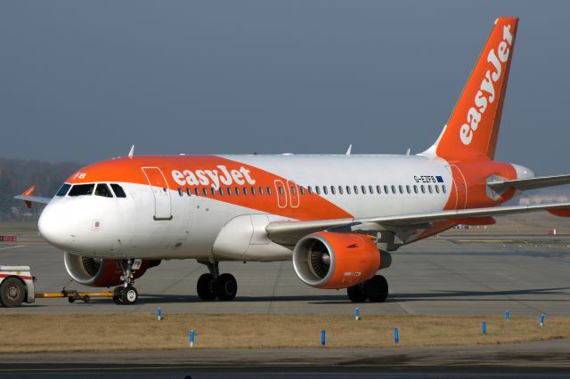 Airbus A319 (G-EZFB)