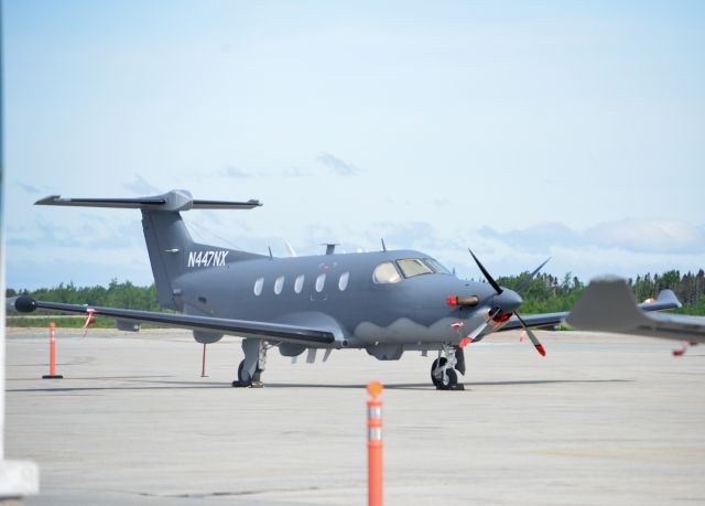 N447NX — - Two of these aircraft overnighted  at Gander, Canada before leaving for Europe.  They belong to the U.S. Air Force Special Operations Command, used in reconnaissance and surveillance. It carries nine people with a range of 1500 miles and is certified to land on dirt strips.