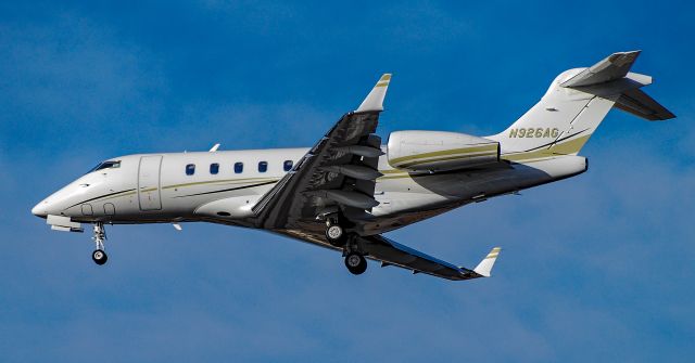 Bombardier Challenger 300 (N926AG) - N926AG 2006 Bombardier Challenger 300 (BD-100-1A10) C/N 20102 - Las Vegas - McCarran International (LAS / KLAS)br /USA - Nevada, January 13, 2011br /Photo: Tomas Del Coro