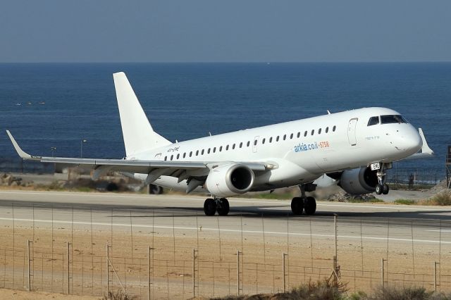 Embraer ERJ-190 (4X-EME) - 21/09/2018: Rotation on T/O from runway 03, en-route to Eilat, Israel.