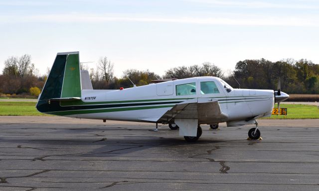 Mooney M-20 (N7875V) - Mooney M20C N7875V in Ann Arbor