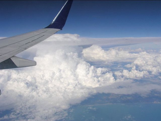 Boeing 737-700 (N3737C) - Delta 356 Liberia airport (Costa Rica) to Atlanta over the west coast of Florida (near Tampa).