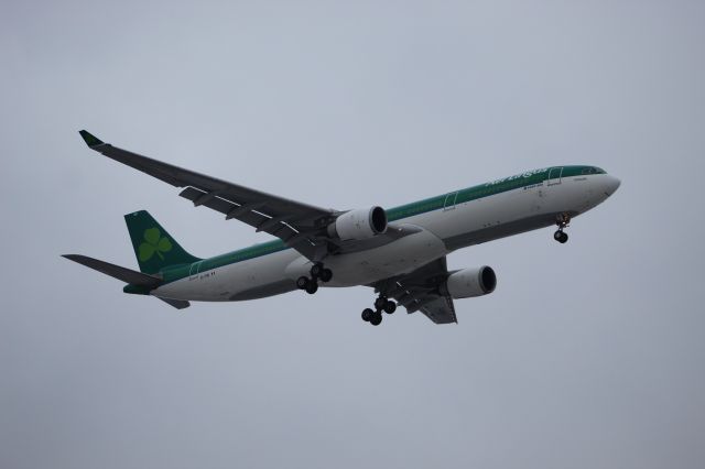 Airbus A330-200 (EI-FNG) - Aer Lingus A330-200 Landing on runway 28C at Chicago O´hare from Dublin