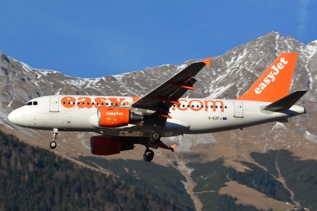 Airbus A319 (G-EZFJ)
