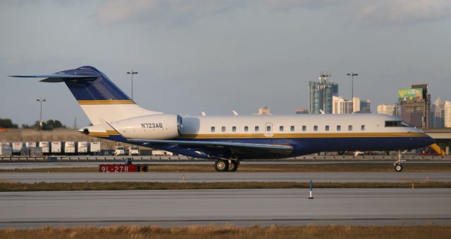 Bombardier Global 5000 (N723AB)