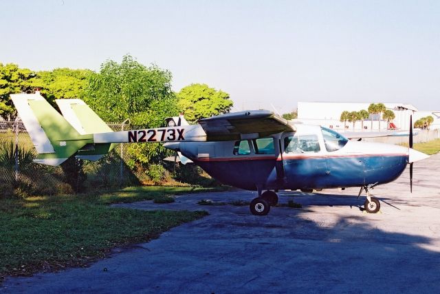 Cessna Super Skymaster (N2273X) - Seen here in Oct-02.