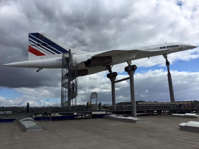 — — - Concorde! — at Sinsheim Auto & Technik Museum.