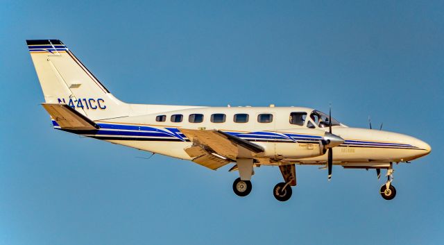 Cessna Conquest 2 (N441CC) - N441CC Cessna 441 Conquest ll Propjet Dash 10 s/n 441-0008 - North Las Vegas Airport (IATA: VGT, ICAO: KVGT, FAA LID: VGT)br /Photo: Tomas Del Corobr /November 17, 2018