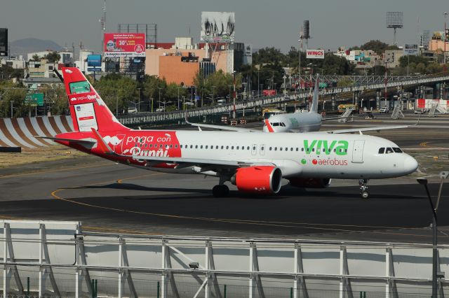 Airbus A320neo (XA-VIX) - Viva Aerobus / Airbus A320-271N / MSN 10062 / XA-VIX "Rappi Card" / MMMX 01/2023