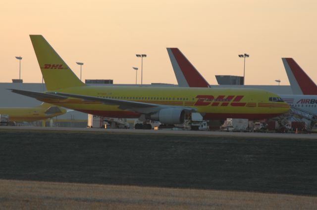 Airbus A300F4-600 (N773AX) - sitting at DHL ramp awaiting cargo for a later flight