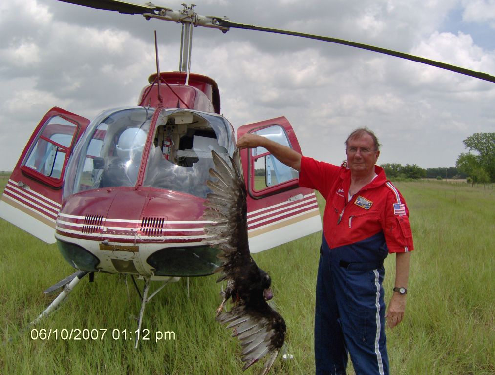 — — - Just north of TSTC airport in Waco, Texas medevac helo Bell 206L1