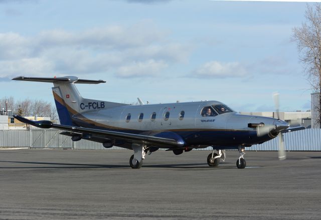 Pilatus PC-12 (C-FCLB) - Visiting CYHU on 03-12-2021