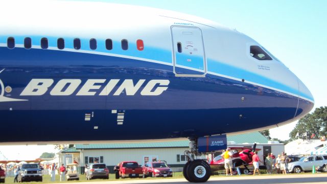 Boeing 787-8 (N787BA) - First public tour and viewing of the Boeing 787 Dreamliner.