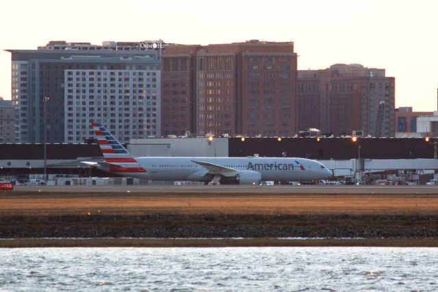 Boeing 787-9 Dreamliner (N835AN) - American B787-9 operated DFW-FCO diverted to BOS reportedly due to odor in the cabin on 3/5/21. 