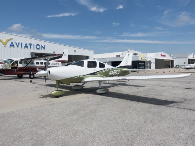 Cessna TTx (N408CS) - Fast aircraft. 15 AUG 2017.