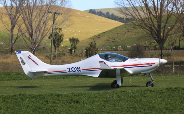 AEROSPOOL WT-9 Dynamic (ZK-ZOW) - On a private strip near Cheviot, North Canterbury, NZ.