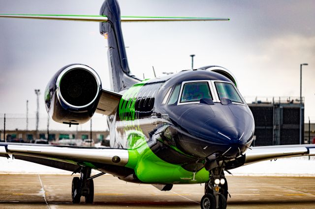 Cessna Citation X (N248HA) - N248HA of Hatzolah's Air Ambulance division at KGRR