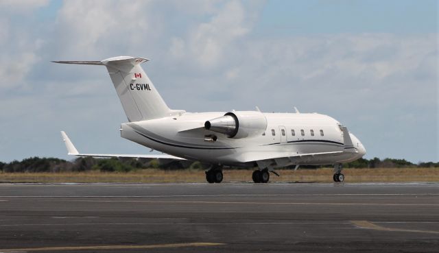 Canadair Challenger (C-GVML) - 10-09-2019 Aeroporto de Santa Maria - Açores