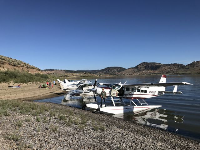 Cessna Caravan (N509JE) - Splash In.