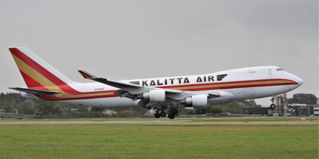 Boeing 747-400 (N706CK) - kalitta air b747-4b5f n706ck landing at shannon 18/8/19.