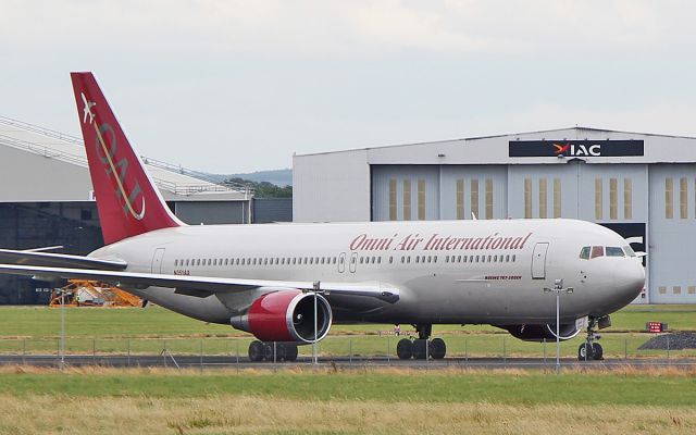 BOEING 767-300 (N351AX) - omni b767-33a(er) n351ax at shannon 26/7/18.