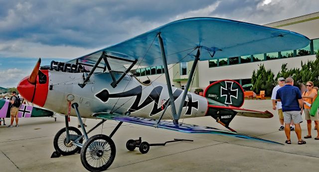 N482UT — - N482UT  Williams Flugzeugbau Albatross D.Va C/N 0034 (1978 Replica) - Military Aviation Museumbr /Virginia Beach Airport (42VA)br /Monica E. Del Corobr /TDelCorobr /October 1, 2016