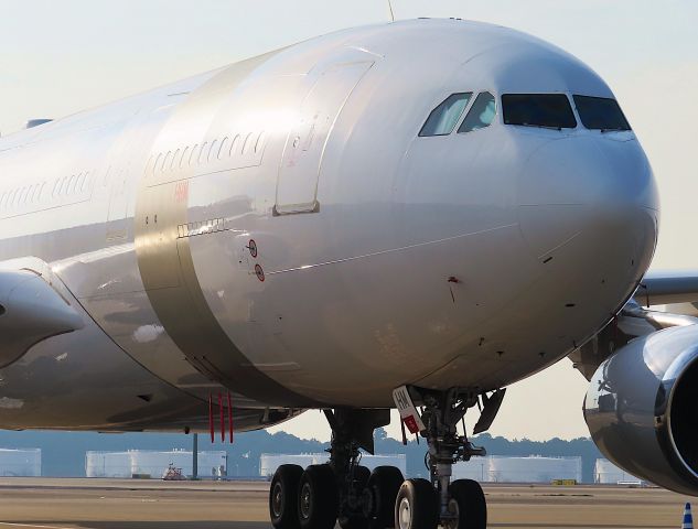 Airbus A330-200 (A7-HHM) - I took this picture on Nov 28, 2018.