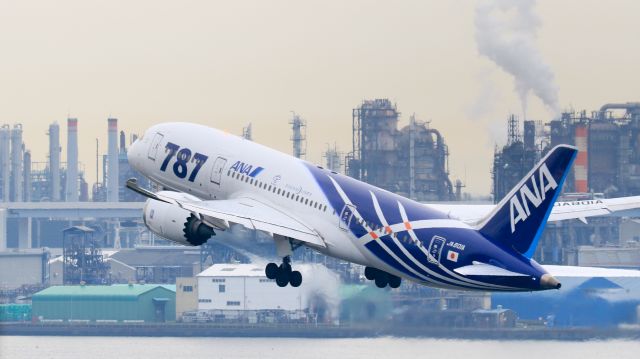 Boeing 787-8 (JA801A) - All Nippon Airways / Boeing 787-881br /Apr.06.2016 Tokyo International Airport [HND/RJTT] JAPAN